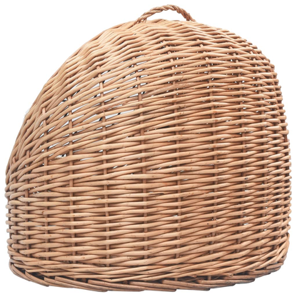 vidaXL Cat Transporter 50x42x40 cm Natural Willow