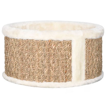 vidaXL Round Cat Basket 36 cm Seagrass