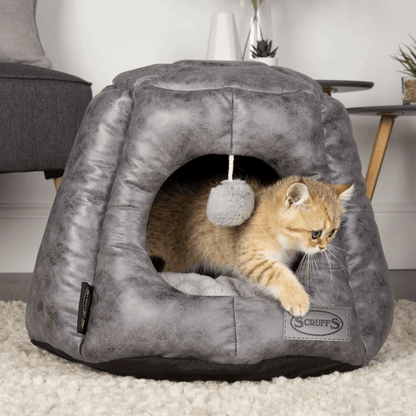 Scruffs & Tramps Cat Bed Knightsbridge 48x38 cm Grey