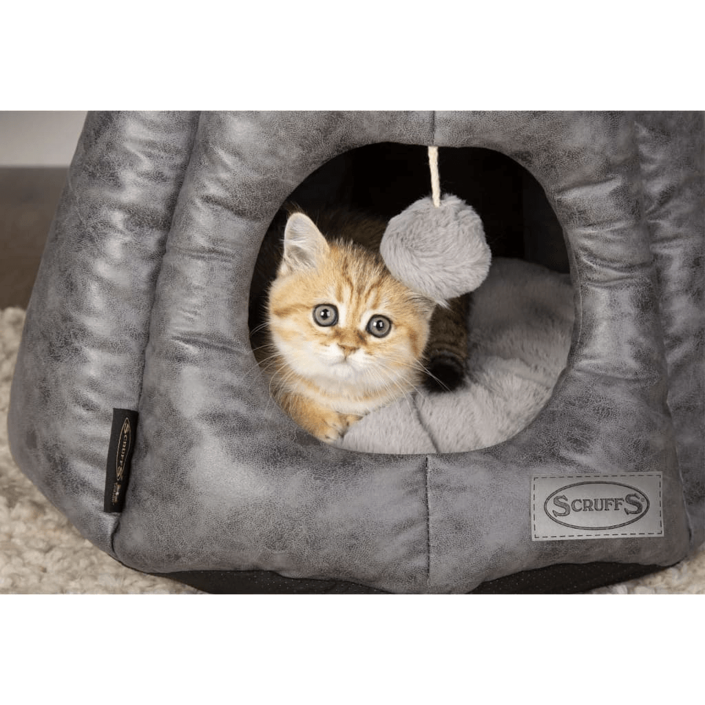 Scruffs & Tramps Cat Bed Knightsbridge 48x38 cm Grey