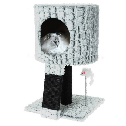 Pets Collection Cat Scratching Tree on Stand with Mouse & Scratching Post 30x30x40 cm