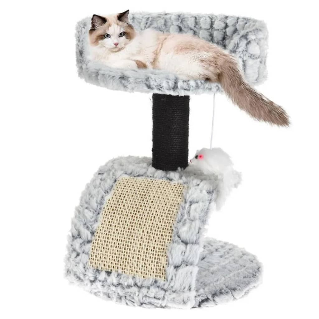 Pets Collection Cat Scratching Tree on Stand with Mouse & Scratching Post 30x30x40 cm