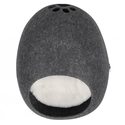 Cat Cave Chizmo 39x48x24 cm Felt Grey