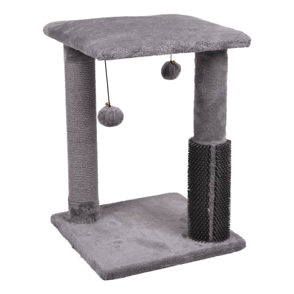 FLAMINGO Cat Scratching Tree Una w/ Scratching Post 35x35x48.5 cm Grey