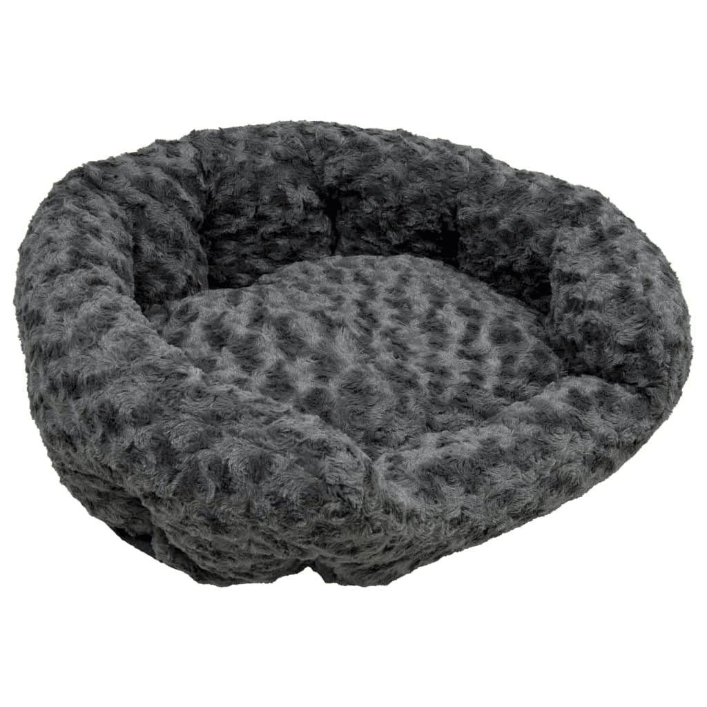 Jack and Vanilla Pet Basket Bed | Coal L 55x42 cm