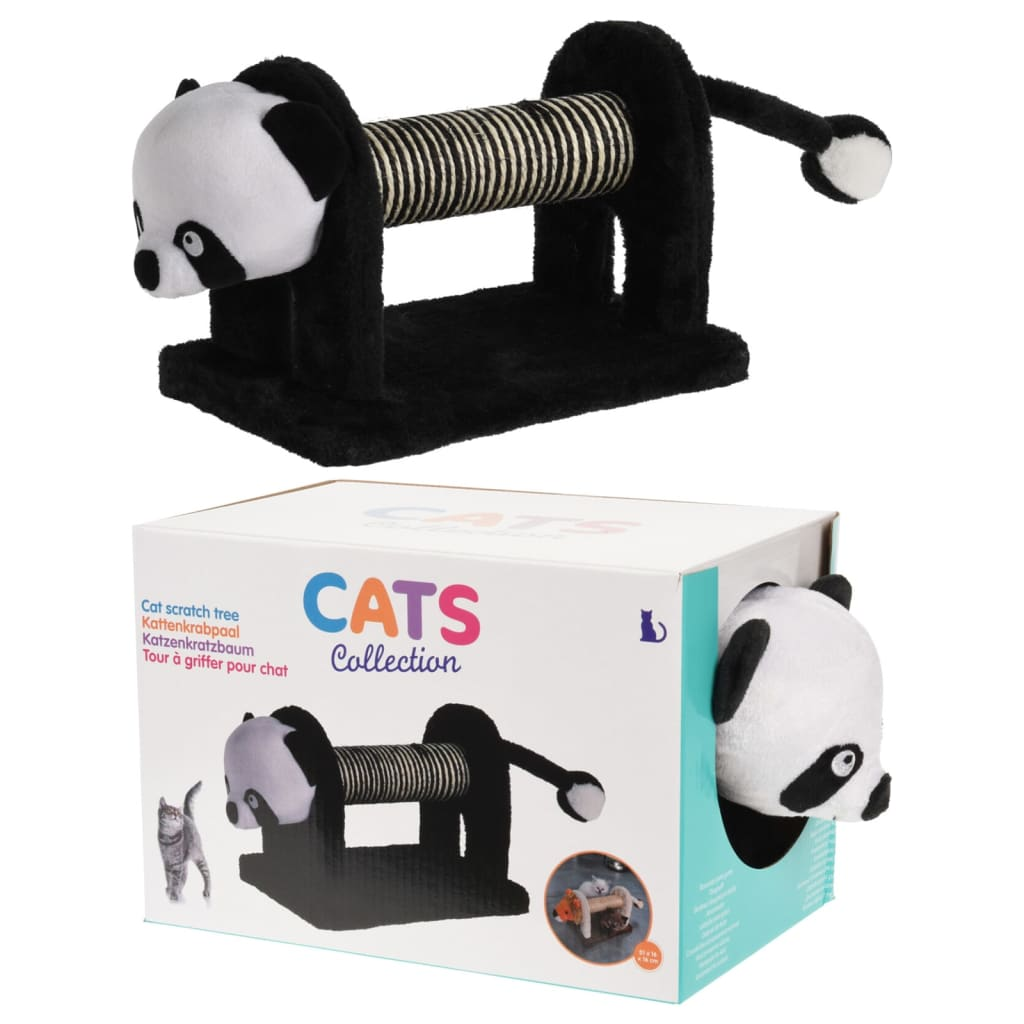 Pets Collection Cat Scratching Post Toy Panda