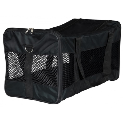 TRIXIE Dog Cat Carrier Ryan Polyester 54x30x30 cm Black