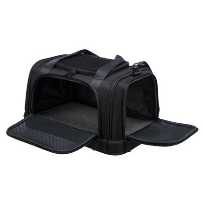 TRIXIE Pet Airline Carrier Plane 44x28x25 cm Black