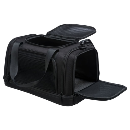 TRIXIE Pet Airline Carrier Plane 44x28x25 cm Black