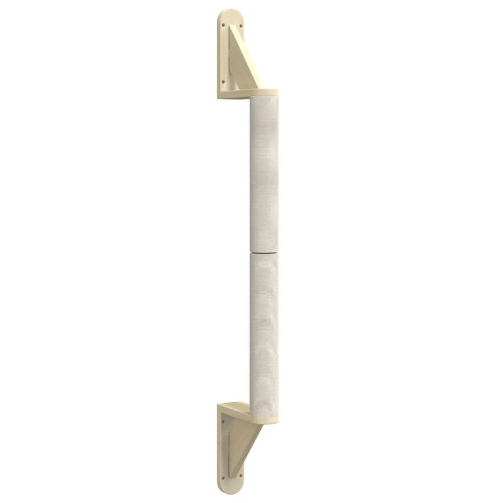 vidaXL Wall-mounted Cat Scratching Post 109 cm Sisal