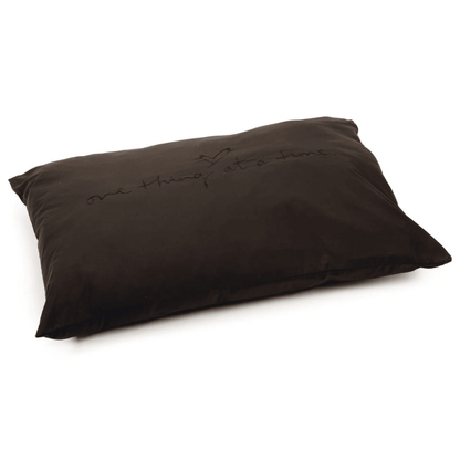 Beeztees Dog Lounge Cushion Tapira Trendy Dog Pillow Bed Dark Grey 100 x 70 cm