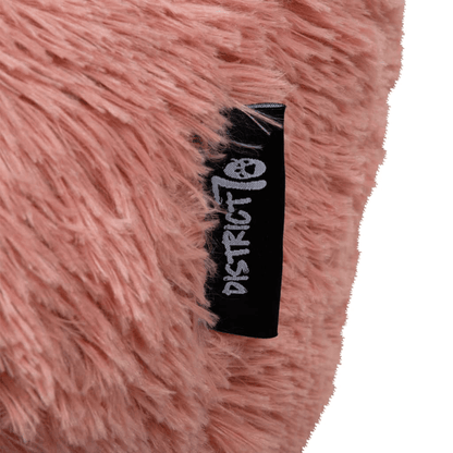 DISTRICT70 Pet Bed FUZZ Pink Small