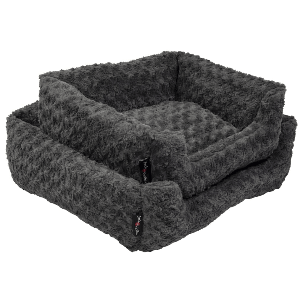 Jack and Vanilla Pet Sofa Softy S in Rosette Grey 60x52x18 cm