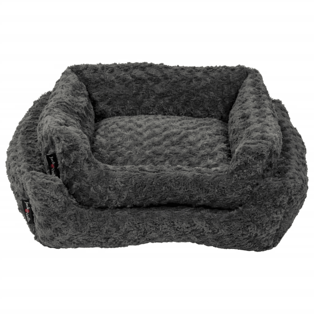 Jack and Vanilla Pet Sofa Softy S in Rosette Grey 60x52x18 cm