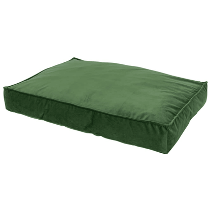 Madison Dog Lounge Velvet 100x70x15 cm Green