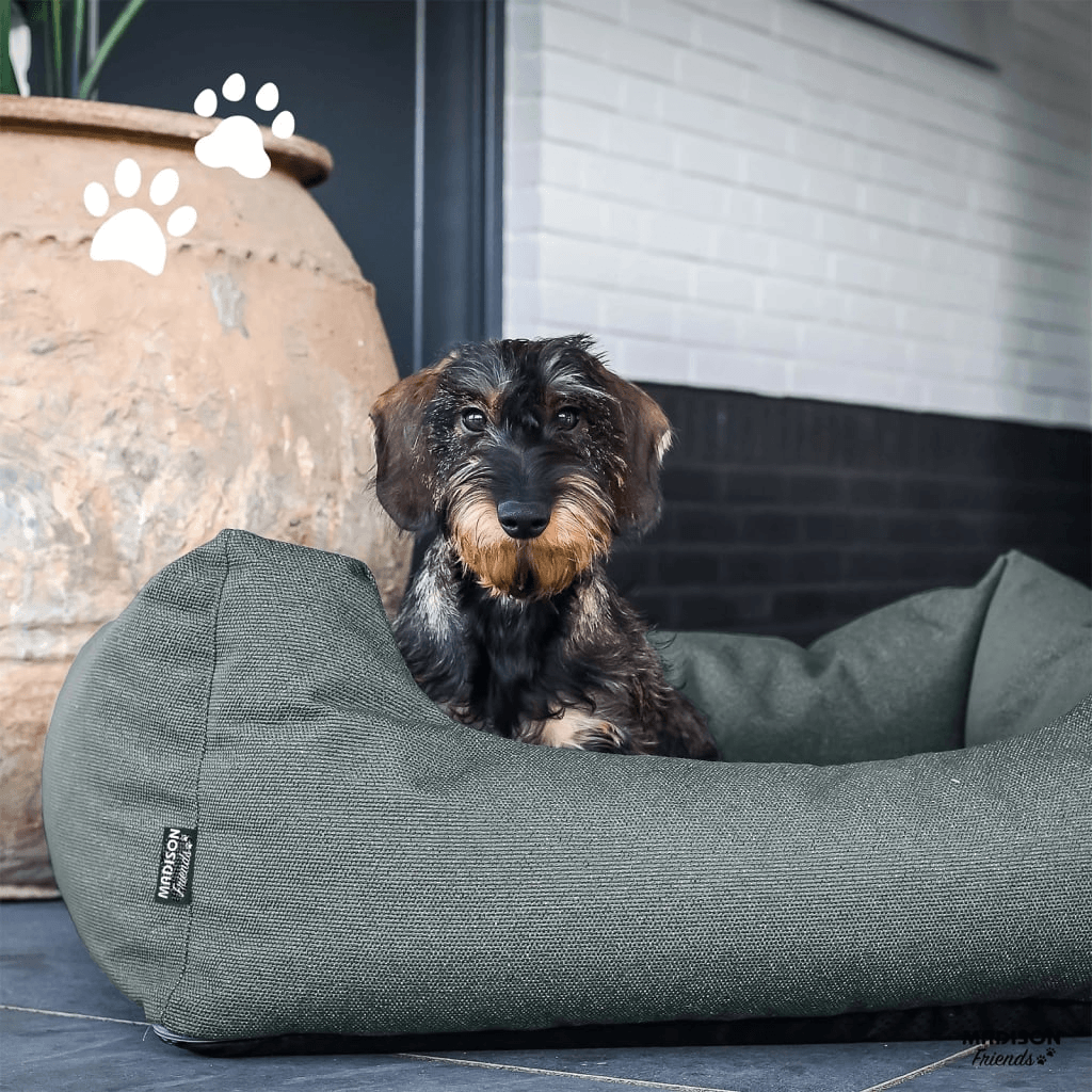 Madison Outdoor Dog Bed Manchester 100 x 80 x 25 cm Grey