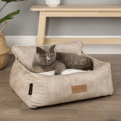 Scruffs & Tramps Dog Bed Kensington Cream Large 90x70 cm