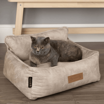 Scruffs & Tramps Dog Bed Kensington Cream Large 90x70 cm