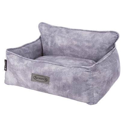 Scruffs & Tramps Dog Bed Kensington Grey Medium 60x50 cm