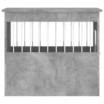 VidaXL Dog Crate Furniture | Concrete Grey 55x75x65 cm - FluffePet