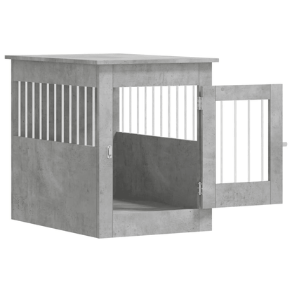 vidaXL Dog Crate Furniture Concrete Grey 55x80x68 cm 