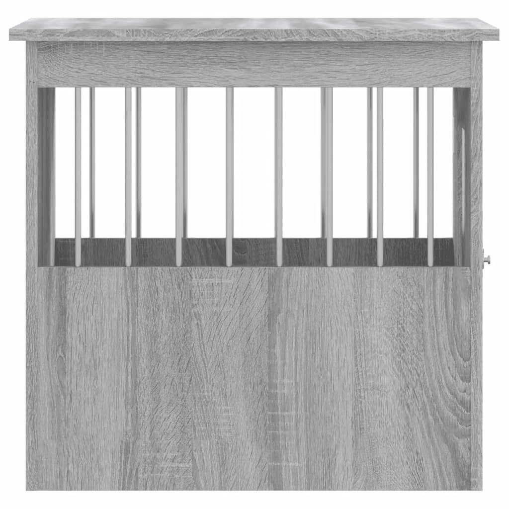 VidaXL Dog Crate Furniture | Grey Sonoma 45x62x59 cm - FluffePet