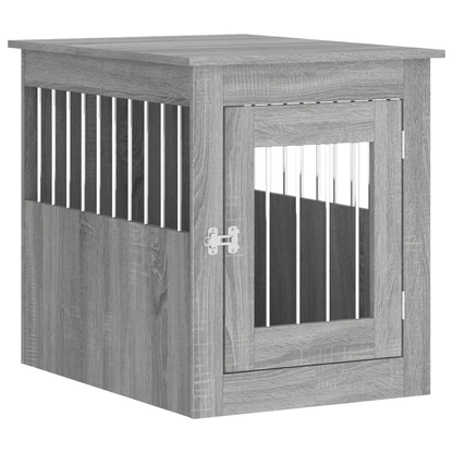 VidaXL Dog Crate Furniture | Grey Sonoma 55x75x65 cm - FluffePet