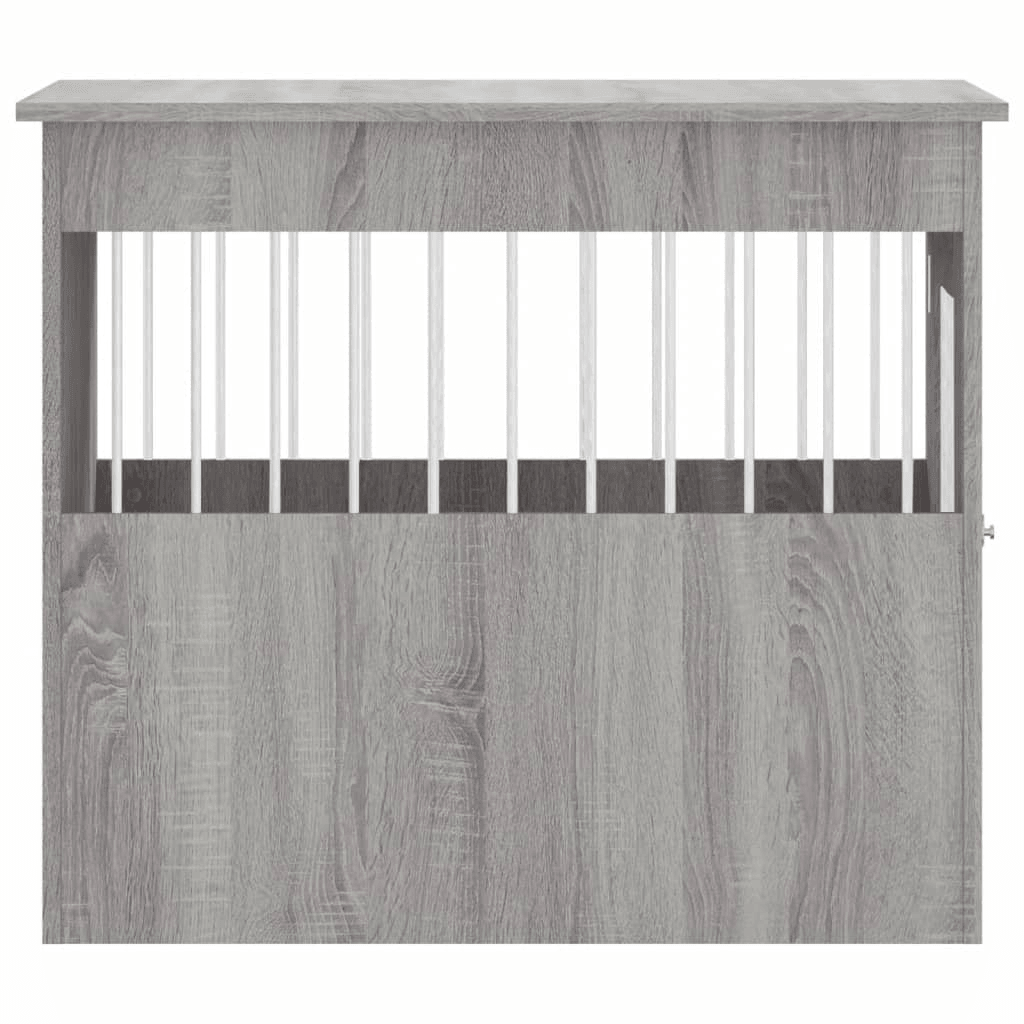 VidaXL Dog Crate Furniture | Grey Sonoma 55x80x68 cm - FluffePet