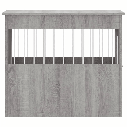 VidaXL Dog Crate Furniture | Grey Sonoma 55x80x68 cm - FluffePet