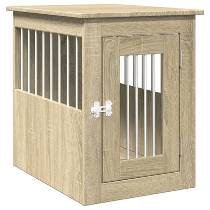 vidaXL Dog Crate Furniture Sonoma Oak 45x62x59 cm