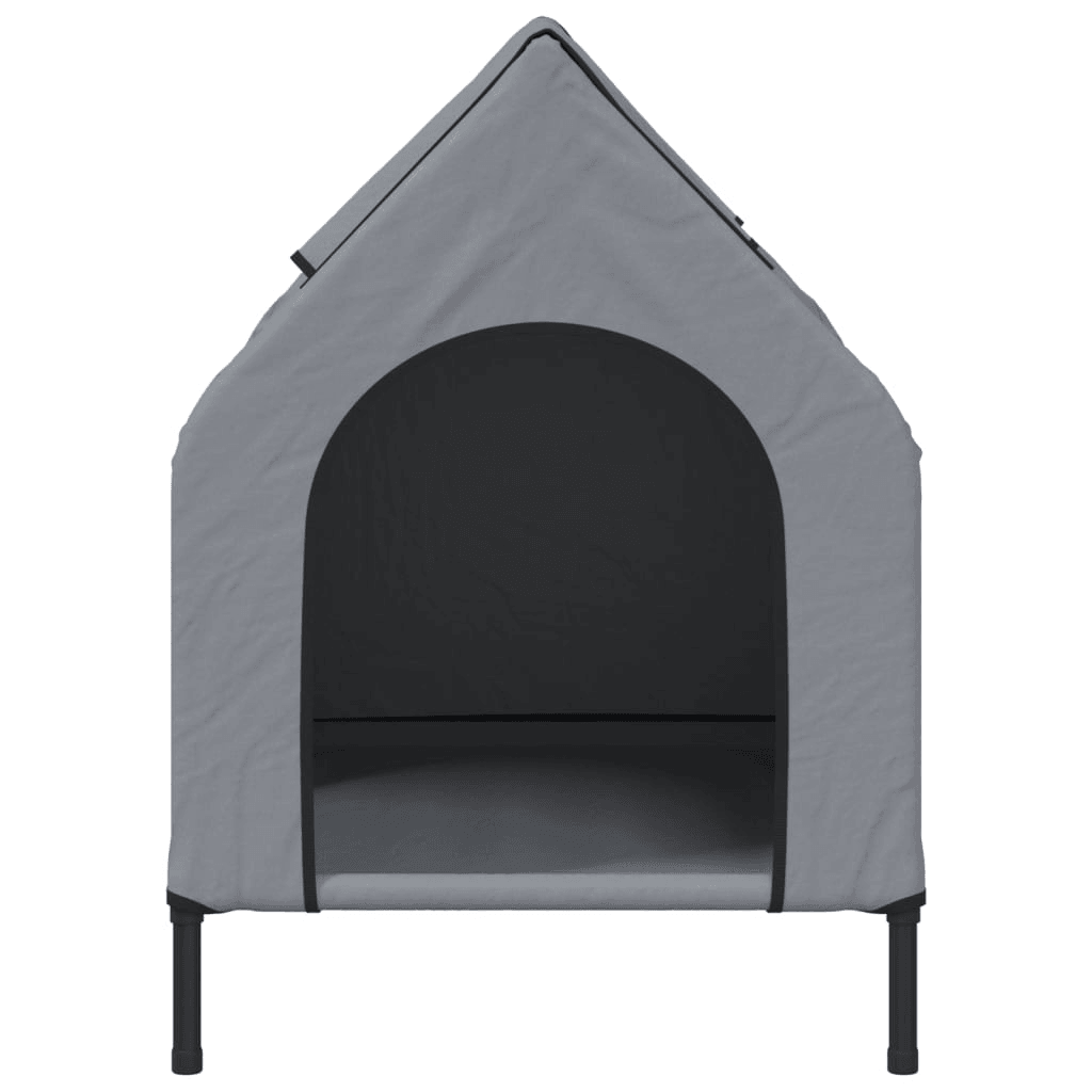 VidaXL Dog House Anthracite Oxford Fabric and Steel