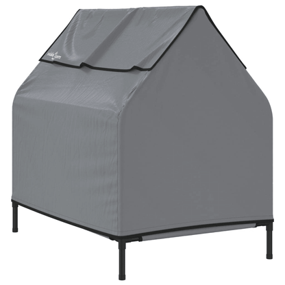 VidaXL Dog House Anthracite Oxford Fabric and Steel | Anthracite 110L x 75W x 107H cm - FluffePet