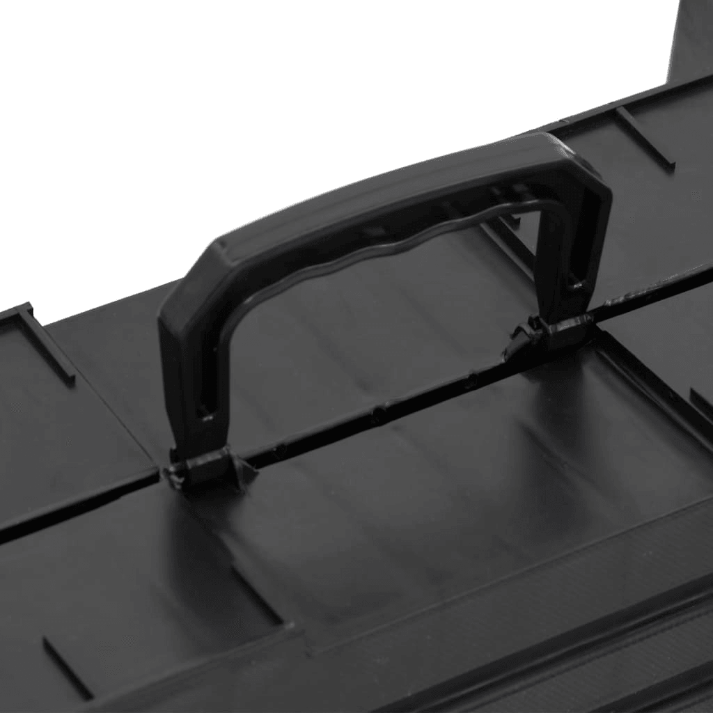 vidaXL Folding Dog Ramp Black 153x40x12.5 cm Plastic