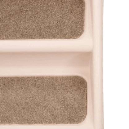 VidaXL Folding Dog Stairs | Cream 62x40x49.5 cm - FluffePet